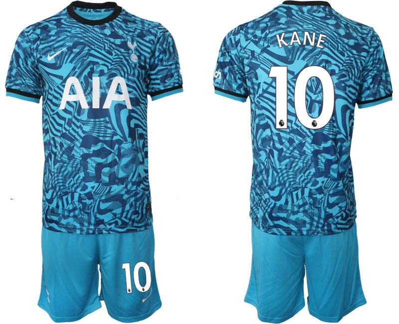 Men 2022-2023 Club Tottenham Hotspur away blue #10 Soccer Jersey